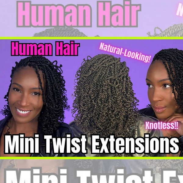 Guide to Knotless Crochet Twists with Afro Kinky Bulk Hair